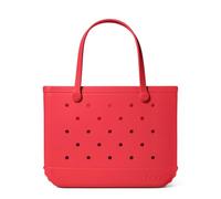 BOGG BAG - Tote for Beach, Pool, Boat, Sports - All Purpose EVA - Tonal Buttons, Off to the Races Red, Original - Large, Original - Large