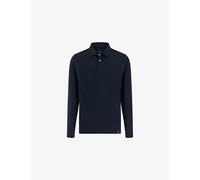 Boggi Mens Boggi S-Cafè® Regular-Fit Stretch Cotton-Piqué Polo Shirt Navy Blue XL