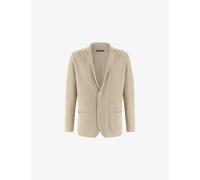 Boggi Milano Mens Boggi Milano Regular-Fit Single-Breasted Cotton Blazer Sand XL