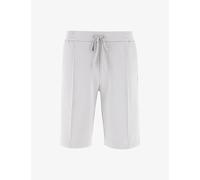 Boggi Milano Mens Boggi Milano Scuba Elasticated-Waist Stretch Cotton-Blend Bermuda Shorts Ice XL
