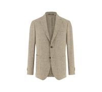Boggi Milano micro-textured single-breasted blazer - Neutrals 46-48-50-52-54-56