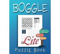 Boggle Lite Puzzle Book: Boggle Your Mind! , Enjoy over 60 puzzles , 8.50 x 11 in, Puzzles & Solutions.