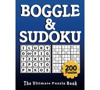 Boggle & Sudoku Puzzle Book: 200 Puzzles Book, The Ultimate Puzzle Book, Puzzles and Solutions