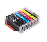 boggoexag Refillable Ink Cartridge Set Compatible with PGI-250XL CLI-251XL for Select Printer Models Including MG6320 MG7120 IP8720 MG7520