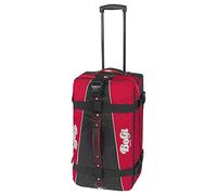 BoGi Bag Travel bag Travel case Suitcase, 72 cm, 85 L, red / black
