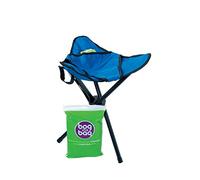Boginabag Foldable Portable Folding Toilet/Loo suitable for Festivals, Camping, Fishing, Hiking & Treking - Bog in a Bag (STOOL + 1 PACK OF BAGS)