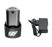 BOGJFC 12V B Type Lithium Ion Battery Pack 2000mAh/3000mAh/4000mAh Push Pull Mount For Electric Screwdrivers Drills Mini Angle Grinders Overload And Overheat Protection(1pc-2.0Ah-charger)