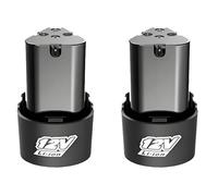 BOGJFC 12V B Type Lithium Ion Battery Pack 2000mAh/3000mAh/4000mAh Push Pull Mount For Electric Screwdrivers Drills Mini Angle Grinders Overload And Overheat Protection(2pcs-4.0Ah)