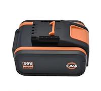 BOGJFC 20V 4.0Ah/6.0Ah/8.0Ah Compatible With Worx Battery Pack For Cordless Lawn Mowers, Drills, Trimmers, Grinders, Li-Ion Spare Power With Charge Indicator(1PCS 8.0Ah Battery)