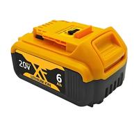 BOGJFC 20V Replacement Battery Pack Compatible With DeWalt 20V MAX Tools, 6Ah/8Ah Li-Ion, Built-In BMS, LED Charge Indicator, Low-Temperature Use, For Drills Saws And Outdoor Work(1PCS 6Ah)