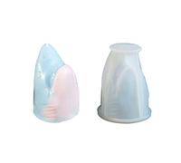 Bogjiru Shark Head Silicone Mold, Silicone Cake Molds Gypsum Epoxy Resin Molds Aromath Candle Mould for Scented Candles Soaps Making Home Decorations