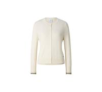 BOGNER Azou virgin wool and silk knit jacket for women - Off-White - 44