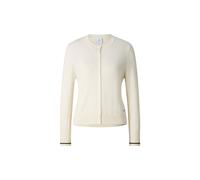 BOGNER Azou virgin wool and silk knit jacket for women - Off-White - 46