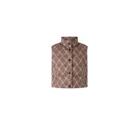 BOGNER Cropp down waistcoat Latoya for women - Wine red/cream - 42
