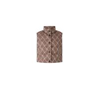 BOGNER Cropp down waistcoat Latoya for women - Wine red/cream - 44