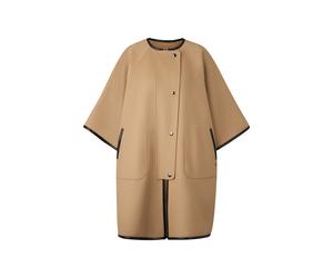 BOGNER Double-face cape Idaho for women - Camel - S