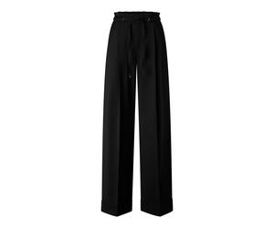 BOGNER Elfy virgin wool pleated trousers for women - Black - 36