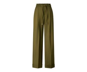 BOGNER Elfy virgin wool pleated trousers for women - Olive - 38