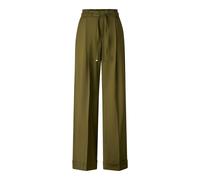BOGNER Elfy virgin wool pleated trousers for women - Olive - 46