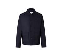 BOGNER Flannel overshirt Mirco for men - Navy blue - 52
