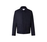 BOGNER Flannel overshirt Mirco for men - Navy blue - 54