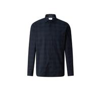 BOGNER Hardy cotton shirt for men - Navy blue/black - XL