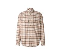 BOGNER Heiko flannel shirt for men - Brown/Beige - L