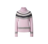 BOGNER Ingrid cashmere jumper and Norwegian-style jumper for women - Rosé/Grey/Off-white - 36