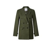 BOGNER Linen mix blazer Hillary for women - Olive green - 36