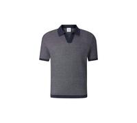 BOGNER Lyon knitted polo shirt for men - Navy blue - XL