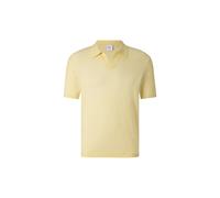 BOGNER Lyon knitted polo shirt for men - Yellow - 3XL