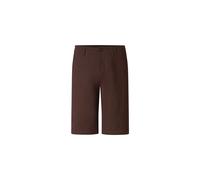 BOGNER Marc Linen-Blend Shorts for men - Dark brown - 58