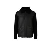 BOGNER Moritz leather knit jacket for men - Black - M