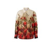 BOGNER Nadine chiffon shirt blouse for women - Red/Sand - 46