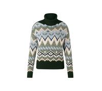 BOGNER Norwegian jumper Raegan for women - Green/beige/light blue - 40