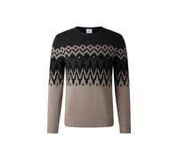 BOGNER Norwegian jumper Ron for men - Taupe/anthracite - M