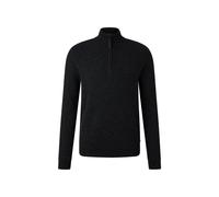 BOGNER Pure new wool cashmere troyer Derek for men - Anthracite - XXL