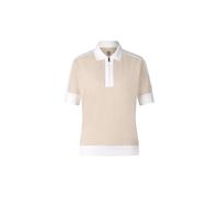 BOGNER SPORT Arabell functional short-sleeved top for women - Sand/white - 34