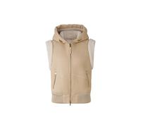 BOGNER SPORT Fine lambskin waistcoat for women - Sand - 42