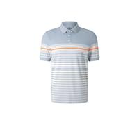 BOGNER SPORT Jannes polo shirt for men - Misty blue/white/orange - L