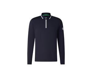 BOGNER SPORT Jonah polo long-sleeved top for men - Navy blue - S