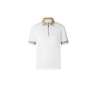 BOGNER SPORT Laurina functional short-sleeved top for women - White/Camel - 40