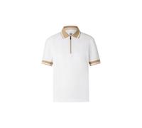 BOGNER SPORT Laurina functional short-sleeved top for women - White/Camel - 44