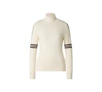 BOGNER SPORT Louise virgin wool jumper for women - Off-white/brown - 44