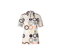 BOGNER SPORT Taya Functional Short-Sleeved Top for women - Sand/orange/grey - 40