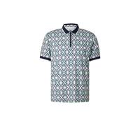 BOGNER SPORT Valentin Functional Short-Sleeved Polo Shirt for men - Navy blue/green/white - 3XL