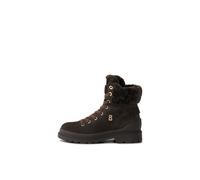 BOGNER St. Moritz lace-up boots with spikes for women - Chocolate - 37