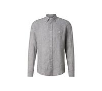 BOGNER Timi linen shirt for men - Olive green/white - S