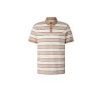BOGNER Timo Piqué polo shirt for men - Beige/Off-White - 3XL