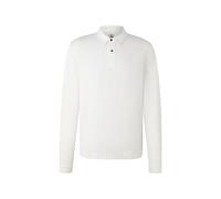 BOGNER Timon polo long-sleeved top for men - Off-White - XXL